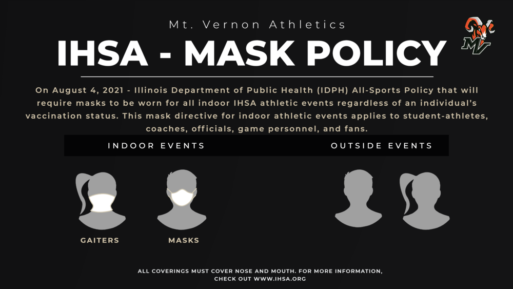 IHSA Mask Policy art